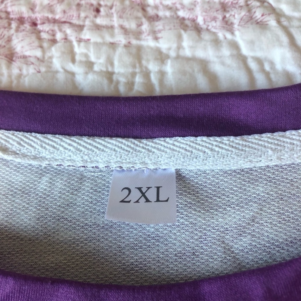 NIP Alzheimer’s Awareness Shirt I Wear Purple For My Mom - Picture 3 of 5